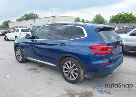 2019 BMW X3 xDrive30I z USA, uszkodzony, nr VIN 5UXTR9C56KLP85347